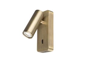 M8876  Split 4cm Spotlight, 1 Light 35mm GU10 (GU11) (Not Included), Black